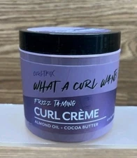 Curltrix What a Curl Wants Frizz Taming Curl Creme 12 oz