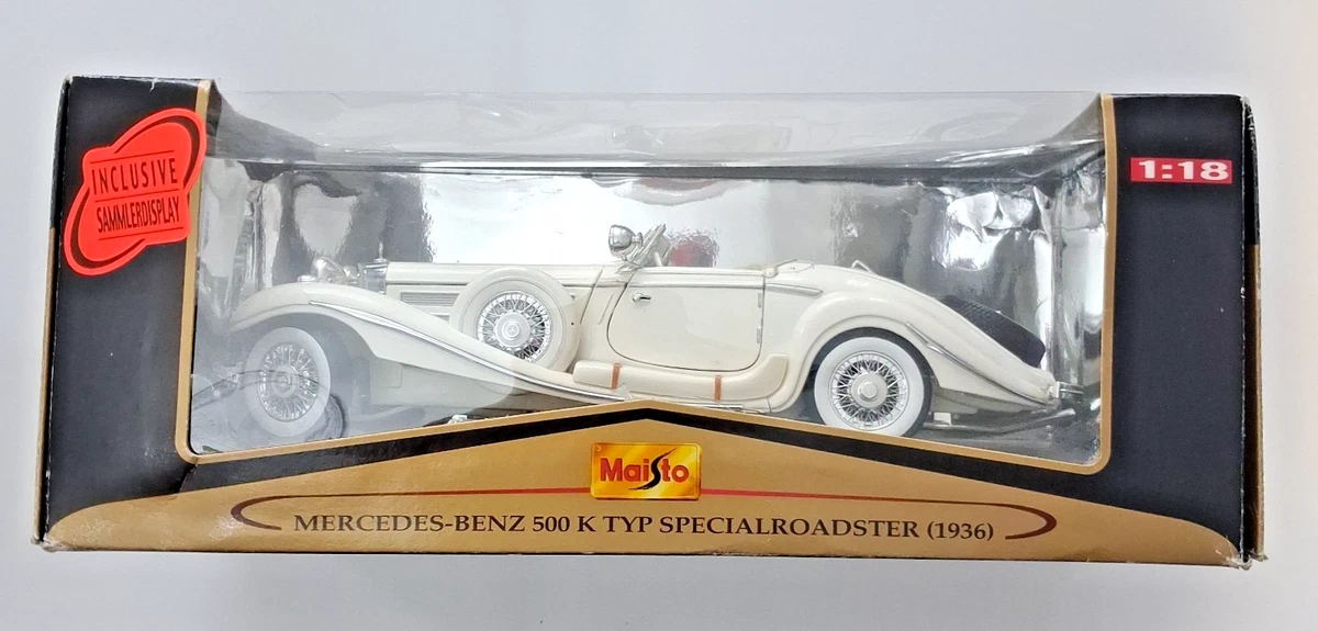 Preços baixos em Mercedes-Benz Metal Branco 1:18 de brinquedo e de