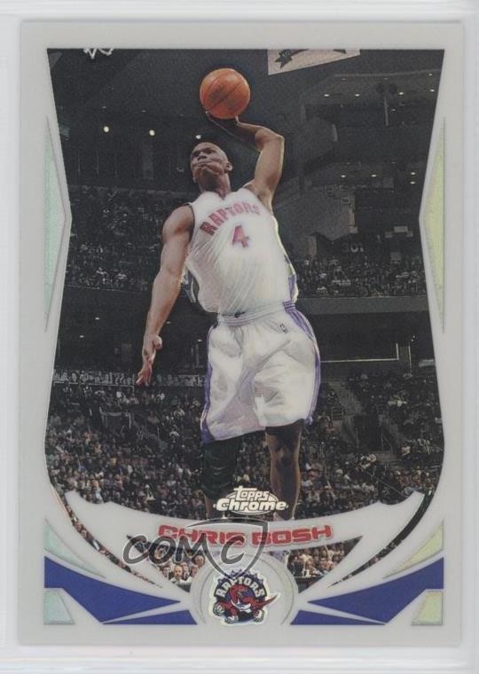 2004-05 Topps Chrome Refractor Chris Bosh #4 HOF 12xq