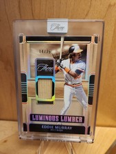 2025 Panini Three and Two Eddie Murray Luminous Lumber #LUM-EM /25 HOF Orioles