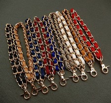 Leather Metal Wallet Handbag Handle Replacement Purse Clutch Wristlet Bag Strap