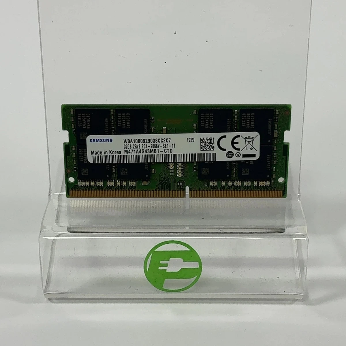 Samsung SO-DIMM Computer PC4-21300 (DDR4-2666) Bus Speed Memory