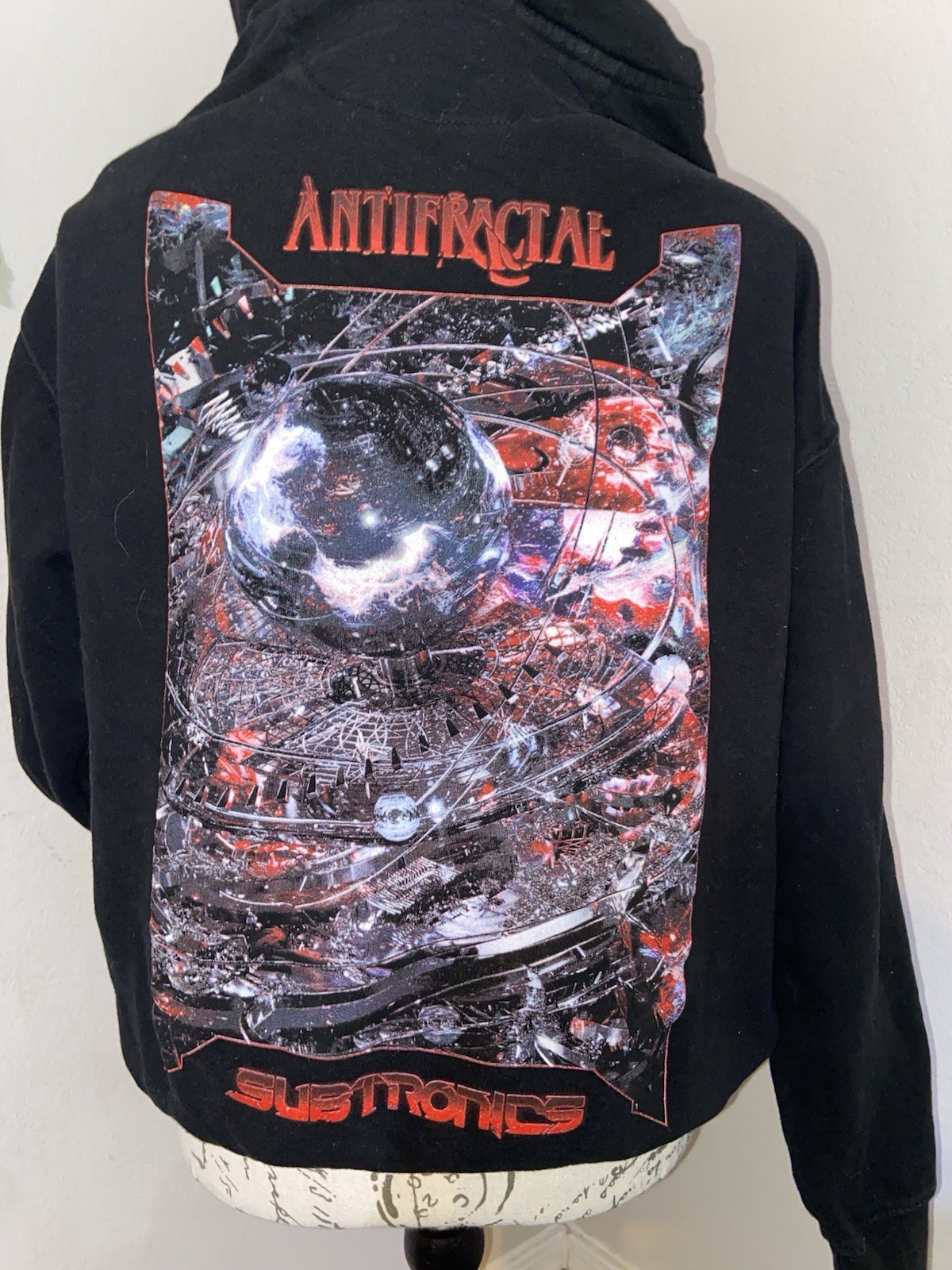 Artificial Subtronics Mens Black Hoodie