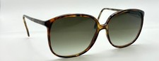 Vintage Tura 350 Brown Oval Sunglasses W/ NEW LENSES 