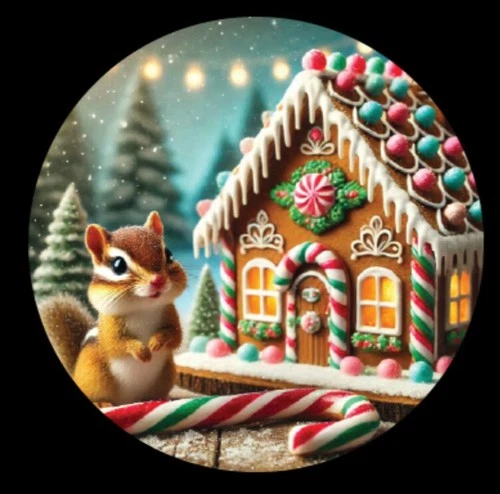 Christmas Advent Hayleybug 1/10th oz - Chippey Candy - Silver Round