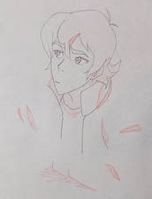 Voltron: Legendary Defender Official Animation Line Art (Keith Pidge Partial)