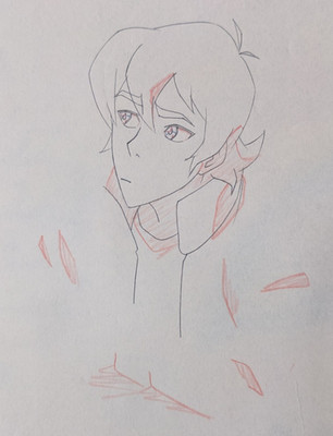 Voltron: Legendary Defender Official Animation Line Art (Keith Pidge Partial)