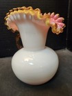 Victorian Stevens & Williams Peachblow Cased Glass Applied Leaf Handle Pitcher — photo 6