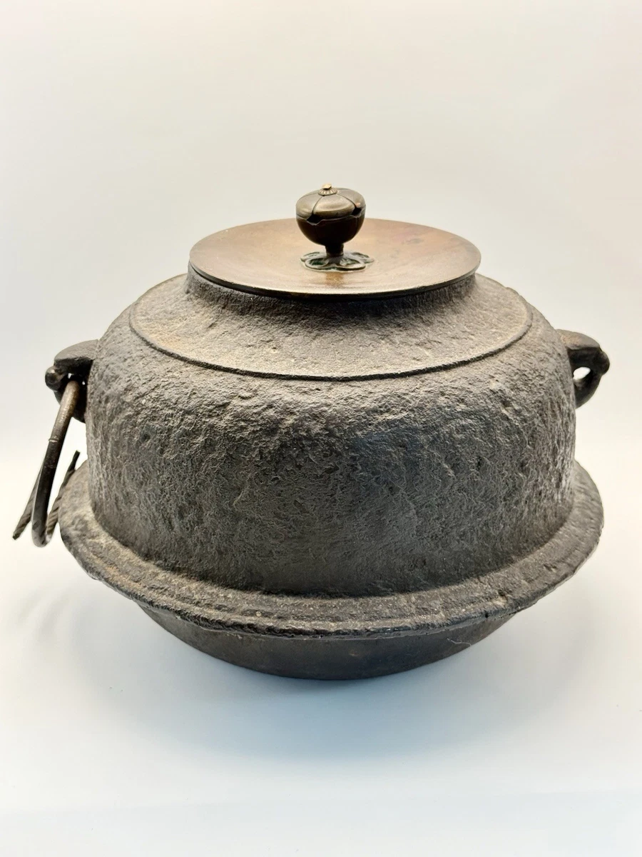 古董原始铁古董日本茶壶| eBay
