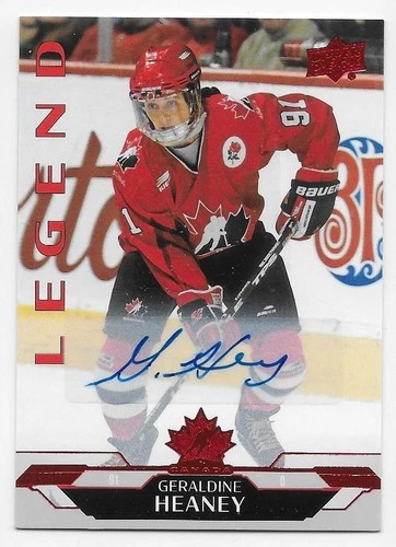 25/26 UPPER DECK TEAM CANADA RED AUTOGRAPH PARALLEL (#1-200) U-Pick From List