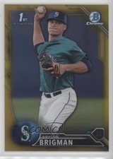 2016 Bowman Draft Chrome Picks Gold Refractor 46/50 Bryson Brigman #BDC-105 0c6