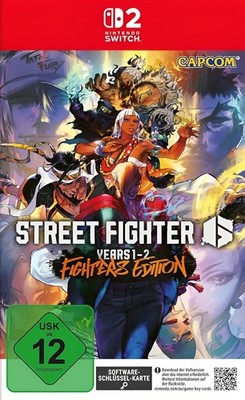 Street Fighter 6 - Years 1-2 Fighters Edition (Key Card) NSWITCH 2 Neu & OVP