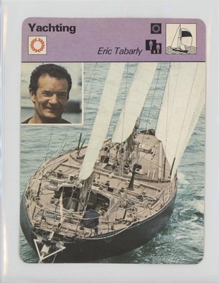 1977-79 Sportscasters Series 04 Lausanne B Eric Tabarly #04-08 5x0