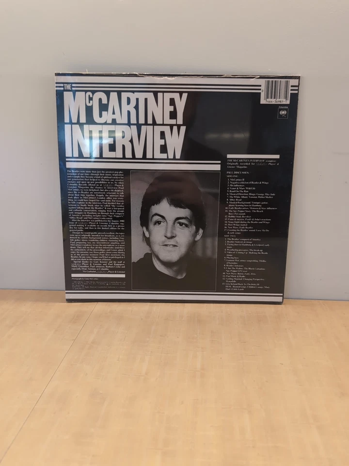 The Paul McCartney Interview - Sealed Vinyl Columbia Records Original Issue 1980 - Image 4 of 4