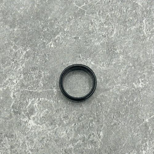 NWT Authentic Gucci Icon Thin Band Ring in Platinum white Gold Interlocking G Wi - Picture 8 of 13