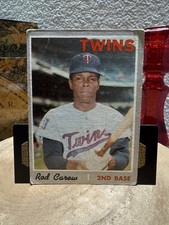 Topps 1970 Rod Carew Minnesota Twins MLB Baseball Base Set Card 290