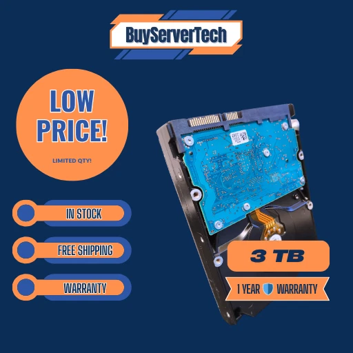 Hitachi Ultrastar HUA723030ALA640 3TB 7200 RPM 64MB SATA 3.0Gb/s 3.5" Hard Drive - Image 2 of 2