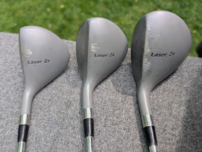 Vintage RAM Laser X2 Golf Club Set 2-9 irons, 1 Driver 3, 5