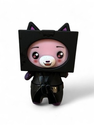 LankyBox Ninja Foxy Boxy Mini Figure Black Cat Loose Toy Collectible