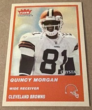 2004 Fleer Tradition #40 - Crystal /150 - Quincy Morgan Cleveland Browns