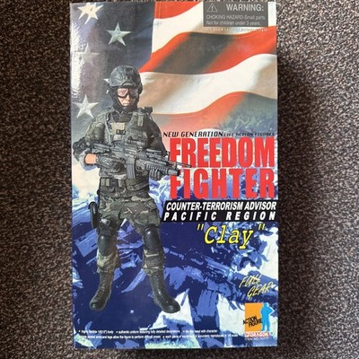 New Generation Life Action Figure Full Gear Clay Freedom, 1/6 Scale 12'' Used