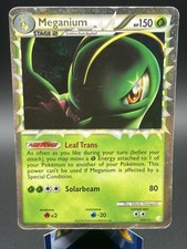 Meganium 109/123 Prime Rare HeartGold & SoulSilver Pokemon Holo Heavily Played on eBay