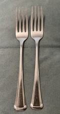 Set of 2 Oneida MAESTRO St Ledger Dinner Forks 7 3/8" Stainless Flatware