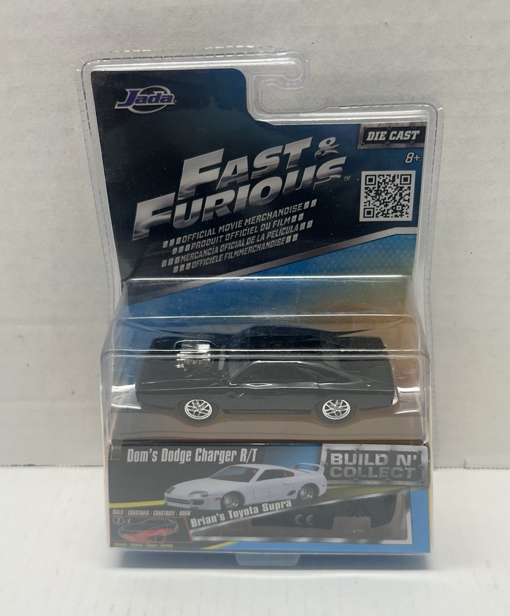 1/64 JADA BUILD N' COLLECT FAST AND FURIOUS DOM'S DODGE CHARGER