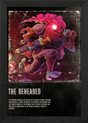 Dead Cells Framed Wall Art Poster Canvas Print Picture