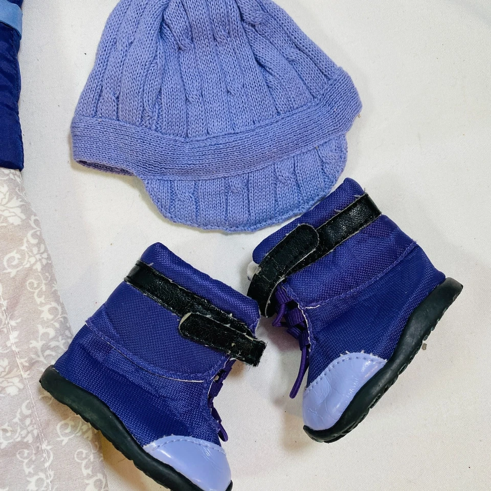 18" American Girl Doll 2008 Purple Snowboard Winter Outfit & Accessories Set - Image 2 of 4