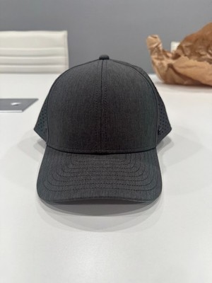 Melin Leather Hat Melin Mens Hat A-Game Hydro Snapback Dark Grey