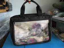 Bible book cover Handbag Thomas Kinkade photo Psalm 119:105 ?if used S2