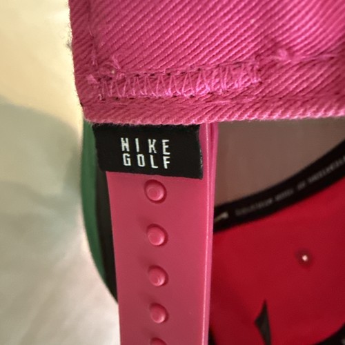 Nike True Golf Hat One Size Hot Pink Rope - Picture 5 of 8