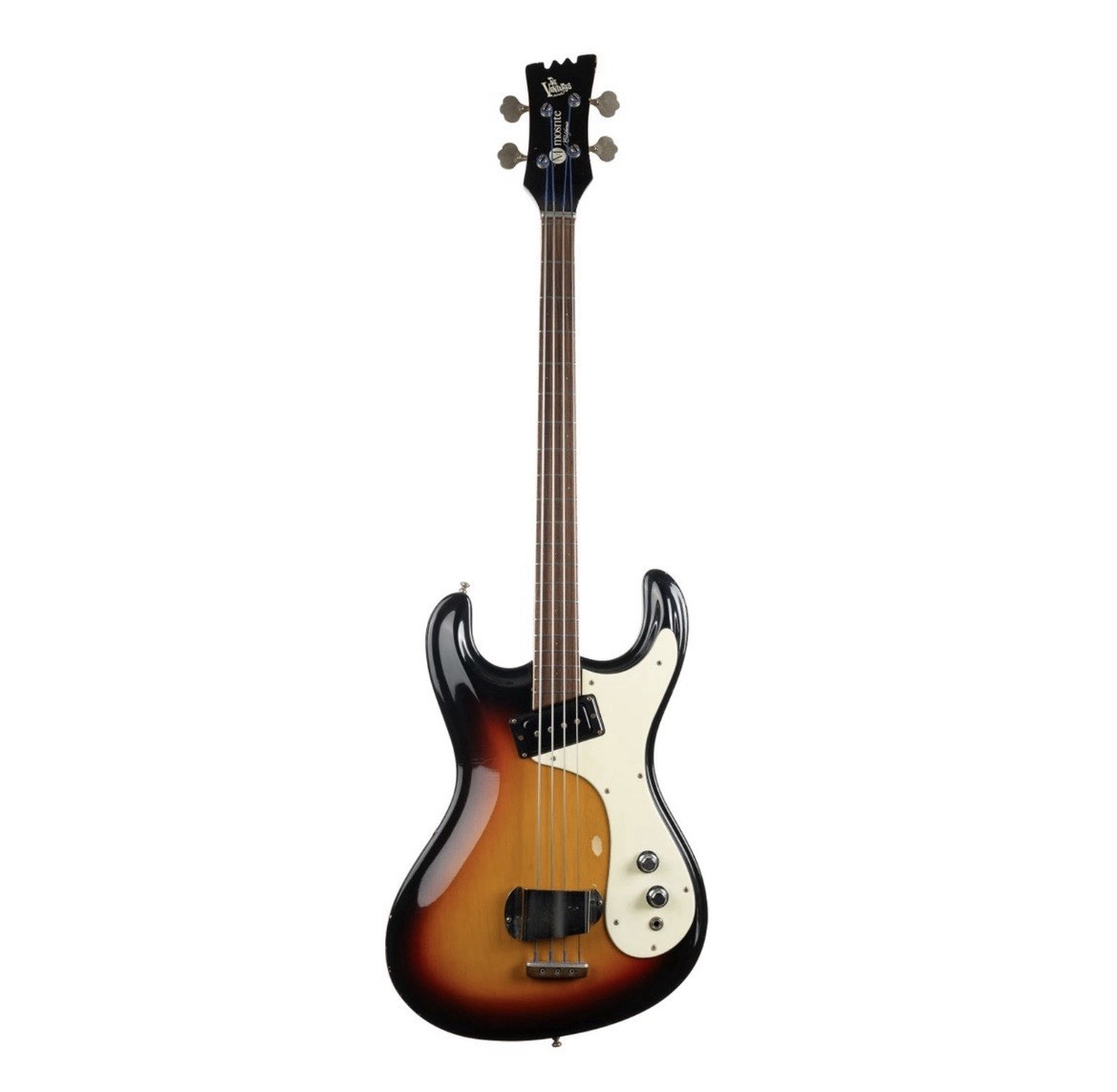 Original 1965 Mosrite Mark X  The Ventures Model Bass Guitar Sunburst