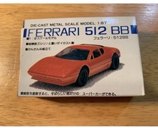 Ferrari 512 Bb 187 Scale Super Mini Car Masudaya Japan Oriental Limited Diecast
