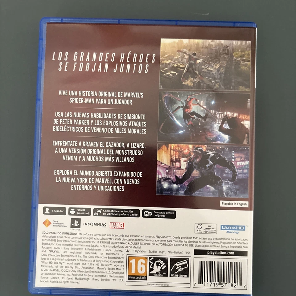 Marvel's Spider-Man 2 PS5 (SP) [PO166492], foto 3 de 3