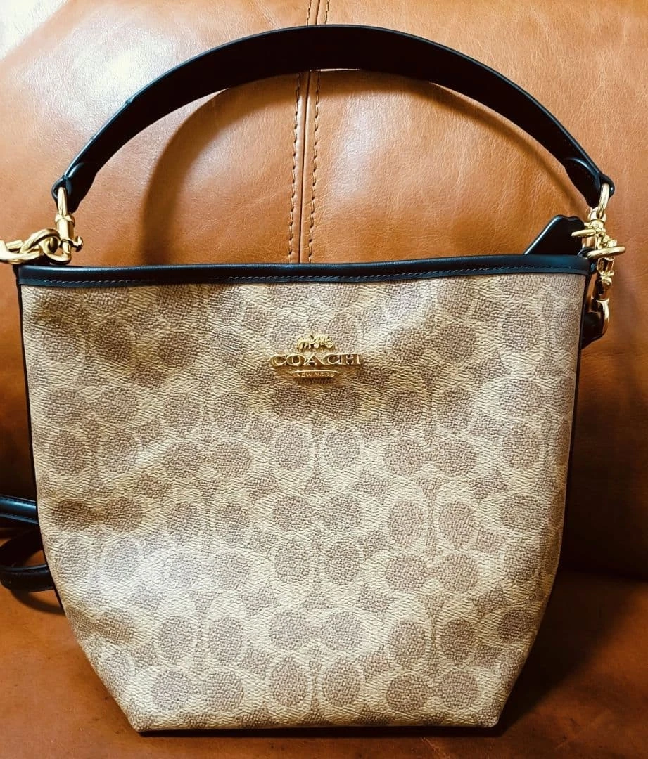 Coach Signature Bucket Bag for sale - eBay