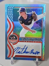 NATHAN RAPP 2025 Panini USA Stars & Stripes PLATINUM Auto # 1/1 Autograph 