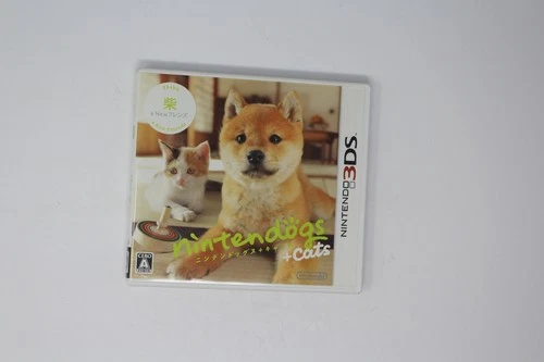 Nintendogs + Cats Shiba & New Friends Nintendo 3DS (JPN)(Region Locked)