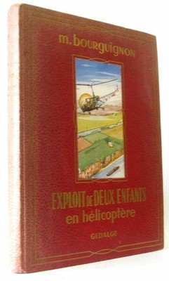 Helikopter von zwei Kindern | Burgund | Guter Zustand