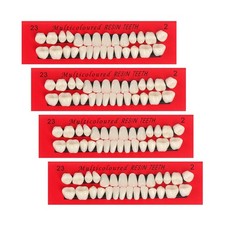 112 PCS Acrylic Resin Fake Teeth as the pictures shown, shown