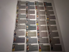 1980'S GI JOE FILE CARDS, 90 CARDS TOTAL 656