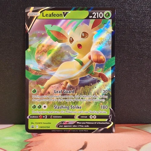 Leafeon V SWSH194 Sword & Shield Promo Promo Pokemon TCG video thumbnail