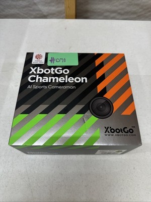 XbotGo Chameleon AI Auto Sports Action Camera - 4K 60FPS Soccer Camera Brand New