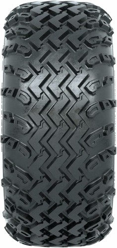 Set of 4 GTW 12" Shogun Gloss Black Golf Cart Wheels on 22x11-12 Rogue A/T Tires - Picture 6 of 6