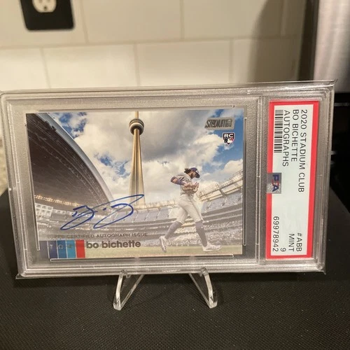 2020 Topps Stadium Club -  Bo Bichette (RC) On Card Auto MINT Blue Jays 