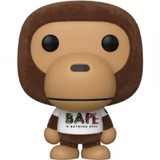Funko Pop! A Bathing Ape #18 Baby Milo - Flocked Bait Exclusive w/ Protector