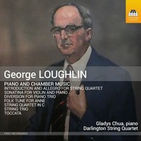 Audio Cd - Loughlin / Chua / Darlington String Quartet - Piano & Chamber Music