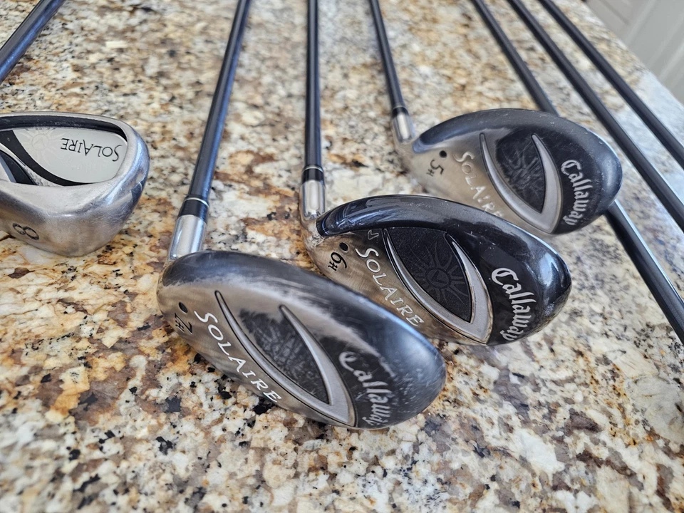 Callaway Solaire Ladies Golf Clubs Graphite Women's Flex Shafts - Image 3 of 4