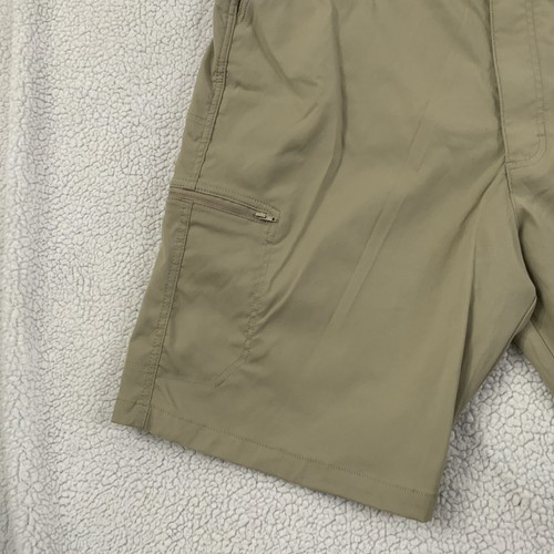 Wrangler Performance Zip Cargo Shorts Men's Size 40 Tan 10” inseam UPF 50 New - Picture 5 of 18